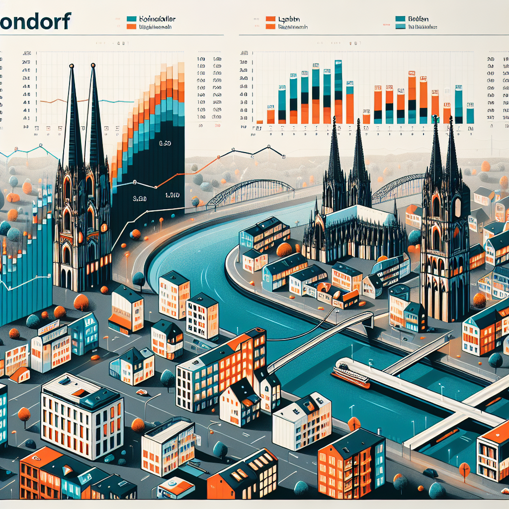 Mietspiegel-Entwicklung in Köln Rondorf vs. andere Stadtteile